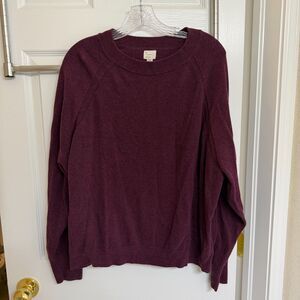 A New Day berry sweater